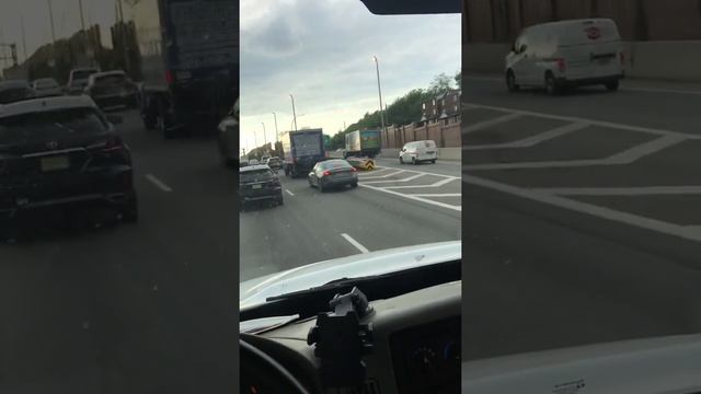 Verrazzano bridge to Staten Island from Brooklyn, хорошая погода:) 6 вечера, мои впечатления о США: смотреть онлайн