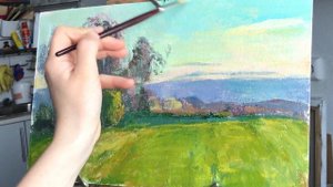 О пленэре и диких зверях. Живопись на пленэре. Эпизод 3. Plein air painting. Episode 3.