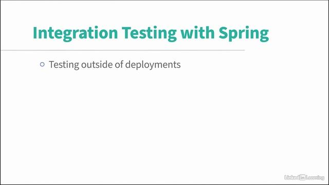 4. Testing in Spring смотреть онлайн