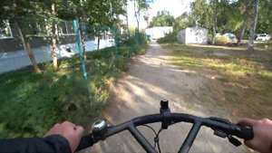 Кастомный B-twin hoptown 3 туринг на минималках или городская табуретка? Сейчас прокатимся и увидим