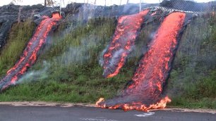 Вулканическая ЛАВА - огненный поток, уничтожающий всё на своём пути