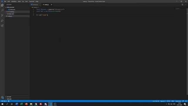 Discord.js V12 Bot Development - Episode 1 - Setup