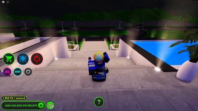 Millionaire Mansion Tycoon ?, UPDATE! Rooftop, Car LIMITED! and City Visit in Roblox смотреть онлайн