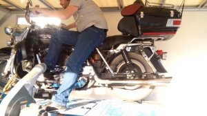 Тест Road King Custom 110 на MUSTANG DYNAMO METER