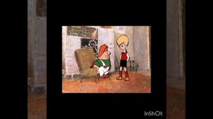 Малыш и Карлсон задом наперёд