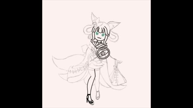 Trying out new “export as GIF” procreate function | Arena of Valor Lilianna Fan-art