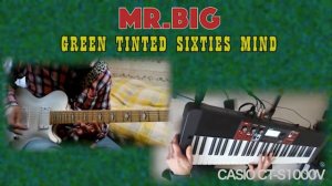 【歌う鍵盤楽器 CT-S1000V】Green-Tinted Sixties Mind―Mr. Big with H.Iwase on keyboard