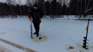 Тест-драйв ледобуров Nero и Тонар-Helios