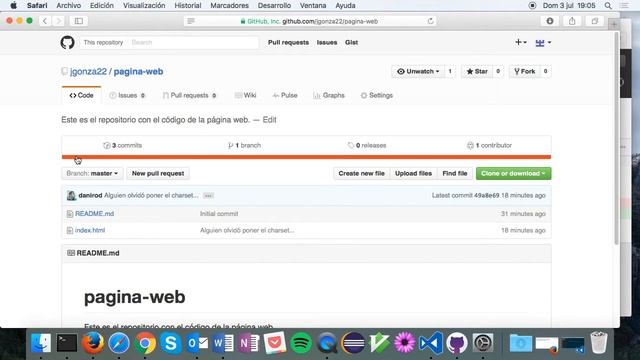 Curso de Git y GitHub - 13 Subiendo el código смотреть онлайн