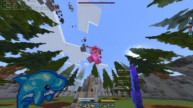 ГРИФЕР ШОУ С ПК НА MINENEX! ЗАЛУТАЛ МНОГО РЕСОВ! 1.1.5 mcpe! Minecraft windows 10 edition!