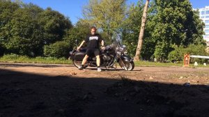 КАК ПОДНЯТЬ ТЯЖЁЛЫЙ МОТОЦИКЛ?