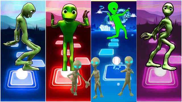 Funny Alien dance  Me Kemaste  Baby Calm Down Who will be win?
