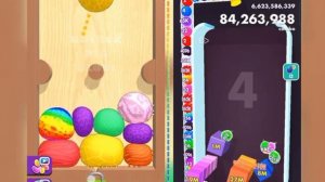 Satisfying Mobile Game / Blob Merge 3d - Bounce Merge 2048 Level Up Gameplay Android, iOS
