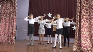 Танец 5 класса на день матери.