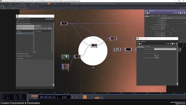 Custom Components & Parameters – TouchDesigner Tips, Tricks and FAQs 8