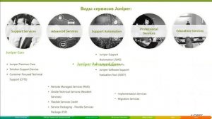 Сервисные услуги Juniper Networks