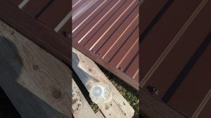 как отмыть белый налет от цинка на металлопрофиль быстро и дешевле.