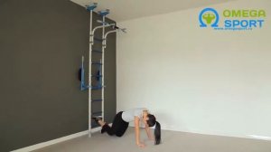 Как прийти в форму дома. Фитнес упражнения для женщин на шведской стенке