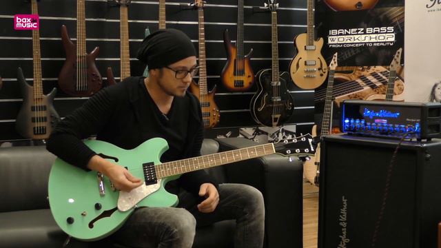Ibanez AS63 Artcore Vibrante Sea Foam Green - Review смотреть онлайн