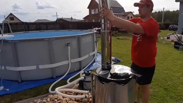 TERMOPOOL VOLCANO 40 PRO - быстрый нагрев воды в бассейне! Обзор и сборка. смотреть онлайн