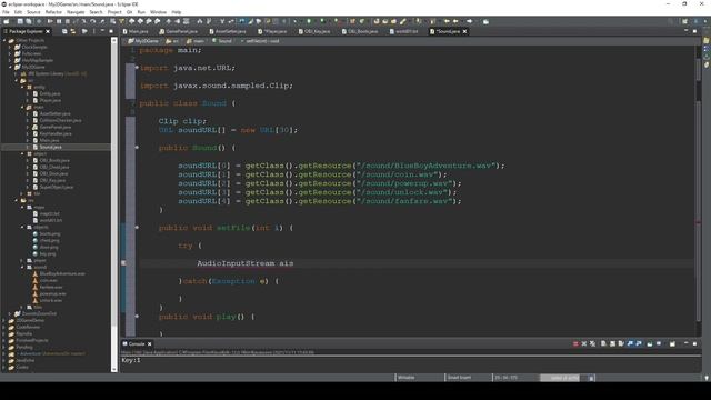 Sound - How to Make a 2D Game in Java #9 смотреть онлайн