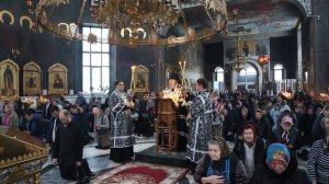 Чтение Великого канона в Покровско-Татианинском соборе г. Чебоксары 28.02.2023