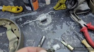 Toyota Allion замена ступичного узла и колодок.