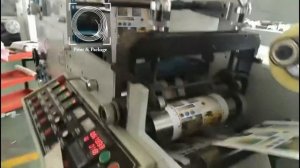 Флексографическая машина для печати этикеток ZBS 320