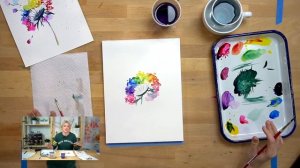 Watercolor Tutorial: RAINBOW WISH