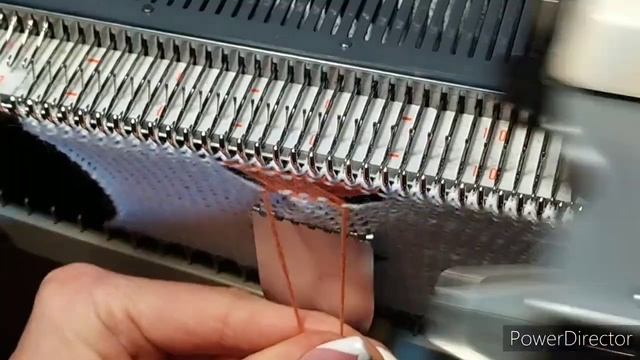 Широкая коса на любой вязальной машине смотреть онлайн