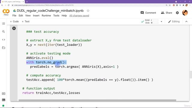 9.12 Code Challenge Effects of mini batch size смотреть онлайн