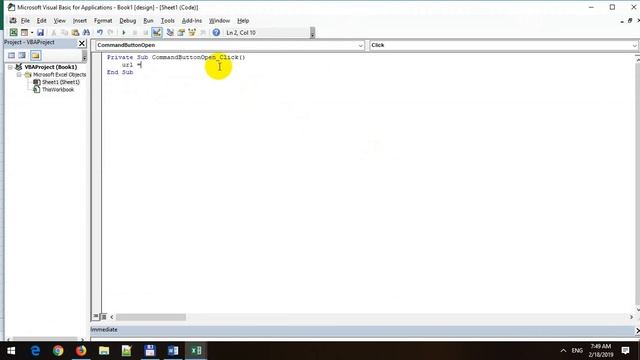 Web Browser Control in Microsoft Excel 2019 VBA смотреть онлайн