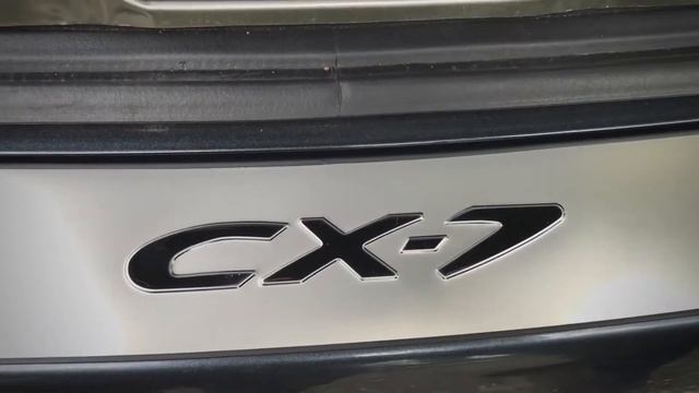Накладка на задний бампер для Mazda CX-7 смотреть онлайн