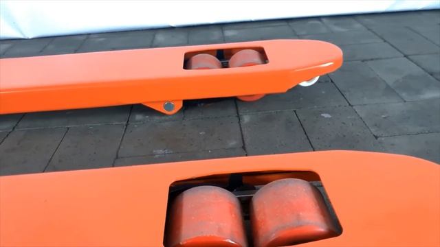 Обзор гидравлической тележки (рокла) CBY 25 AC смотреть онлайн