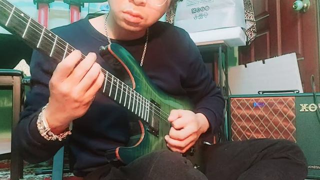 Testing Schecter blackjack sustainiac system & VOX VT40X смотреть онлайн