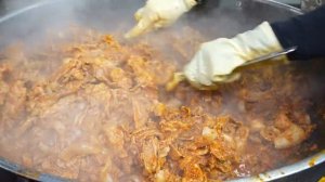 шведский стол за 5 долларов:Корейская уличная еда.