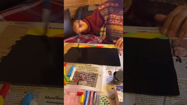 Техника рисования "Граттаж" смотреть онлайн