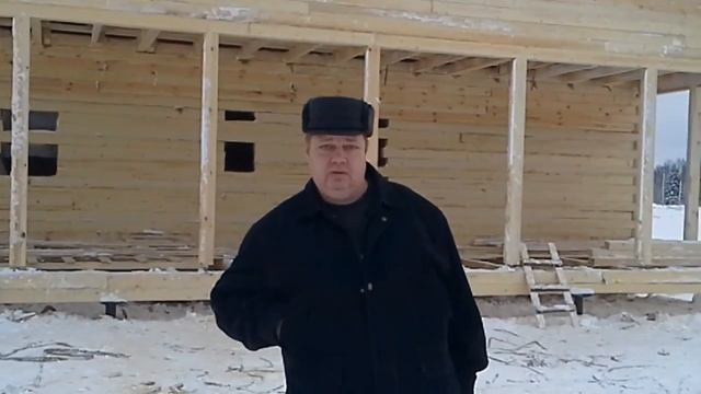 Отзыв о строительстве дома из бруса в СК Галич-Дом