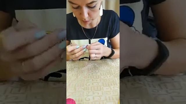 Продолжение 25.08.2020 г. мастер класса по вязанию детской панамки с Анной Курмазовой