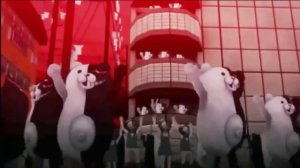 Монокума танцует под "курица, сыр, ананас"?