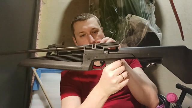 Чистка пневматической винтовки| МР-61С | Российская винтовка МР-61| Самодельный шомпол для пневмы смотреть онлайн