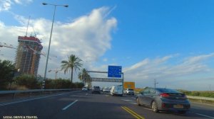 HERZLIYA??הרצליה Driving in Israel 2023 road trip Герцлия Израиль