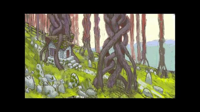 Процесс рисования иллюстрации в procreate