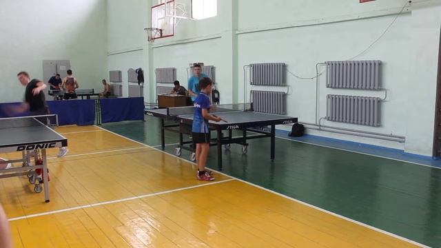 Миненков Михаил (Ставрополь) 3:1 Требин Артем (Батайск) 13.08.2017 турнир н/теннис Новороссийск смотреть онлайн