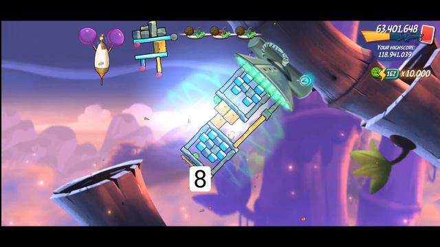 Angry birds 2 mighty eagle bootcamp Mebc 6 Feb 2023 with both extra birds redhalab2 mebc today