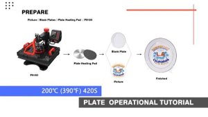 NEW combo heat press machine P8100