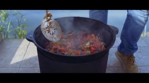 Лагман!! Как приготовить Узбекский Лагман!! Казан, Лето, Огонь!!
