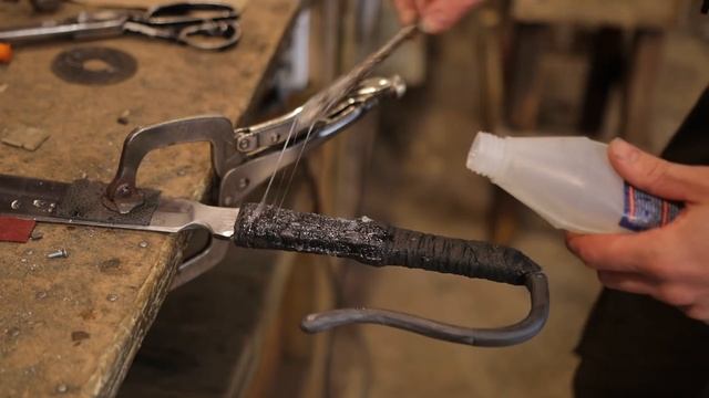 Как сделать рукоять тесака. Даже ребенок сделает смотреть онлайн