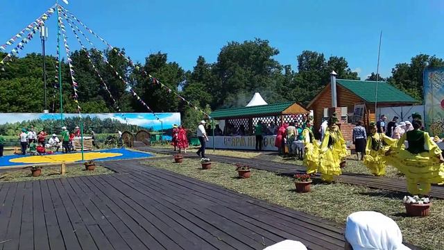 Ансамбль "Сударушка" на сабантуе -2018 в г.Казань