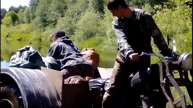 КАРАКАТ ИЖ с задней скоростью. кпп от ваз. смотреть онлайн